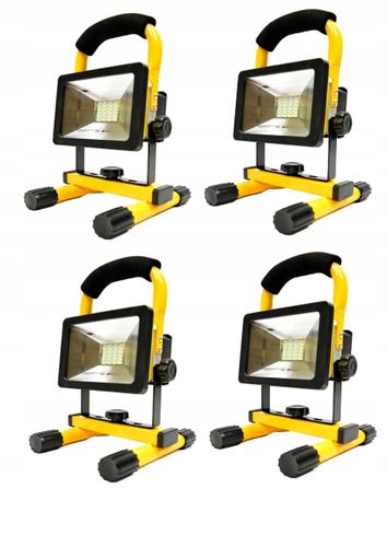 4x HALOGEN LED 30W Z AKUMULATOREM na Arena.pl