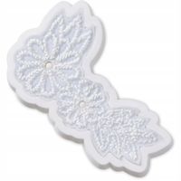 Crocs Przypinka Charms Ozdoba Pin Do Butów Jibbitz Elegant White Floral 15