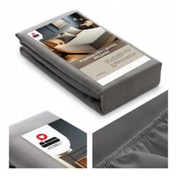 Bawełniane prześcieradło z gumką 90x200 Trwałe i Miękkie Różne Kolory