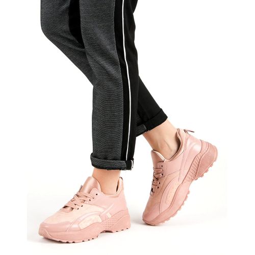Różowe Sneakersy Na Platformie r.41 na Arena.pl