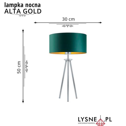 Lampka stołowa ALTA GOLD na Arena.pl