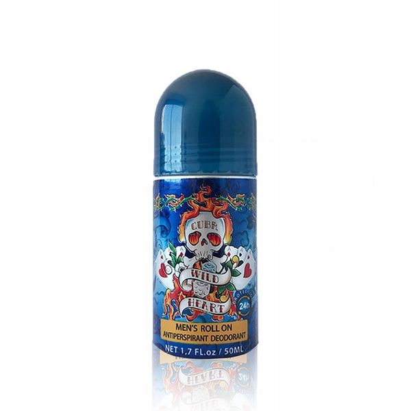 CUBA ORIGINAL DEO ROLL -ON MEN WILD HEART 50 ML zdjęcie 1