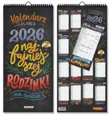 KALENDARZ PLANER NAJFAJNIEJSZEJ RODZINKI 2026 KUKARTKA