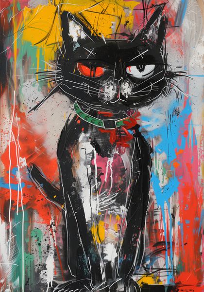 Plakat 70x100cm Gburowaty Kiciak zdjęcie 1