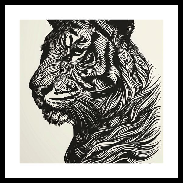 Plakat 30x30cm Tygrysi Gwizd zdjęcie 3