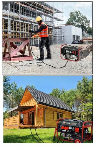 PROFESJONALNY AGREGAT PRĄDOTWÓRCZY 5,2kW generator AVR+ MIEDŹ STOJAN KowaL na Arena.pl