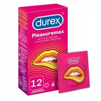 Prezerwatywy Durex Pleasuremax 12 Sztuk Z Wypustkami I Prążkami
