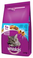 whiskas adult 1,4kg - sucha karma dla kotów z tuńczykiem i warzywami