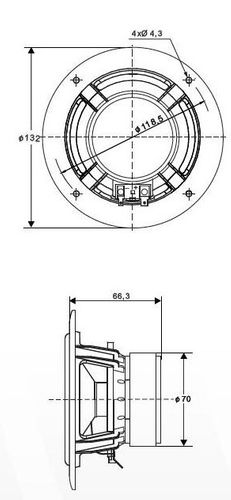 Głośnik GDN11/35/8 8ohm 35W Tonsil na Arena.pl