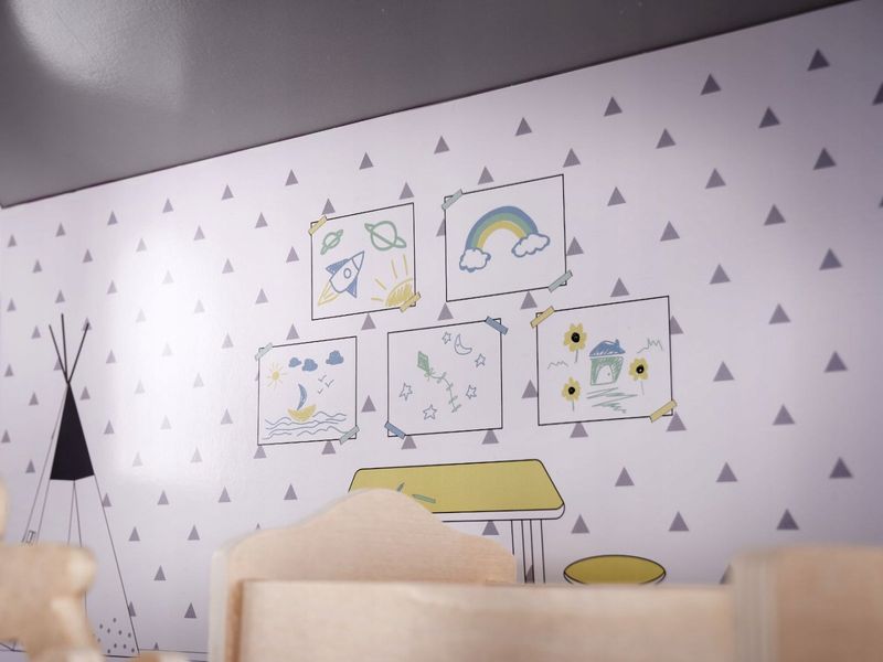 Domek drewniany dla lalek 70 cm zdjęcie 11