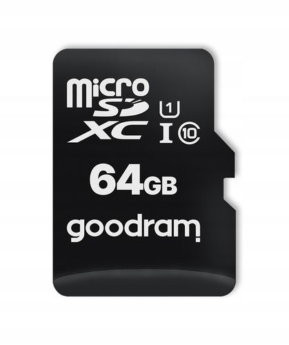 Karta pamięci GOODRAM micro SD SDXC 64GB + ADAPTER na Arena.pl