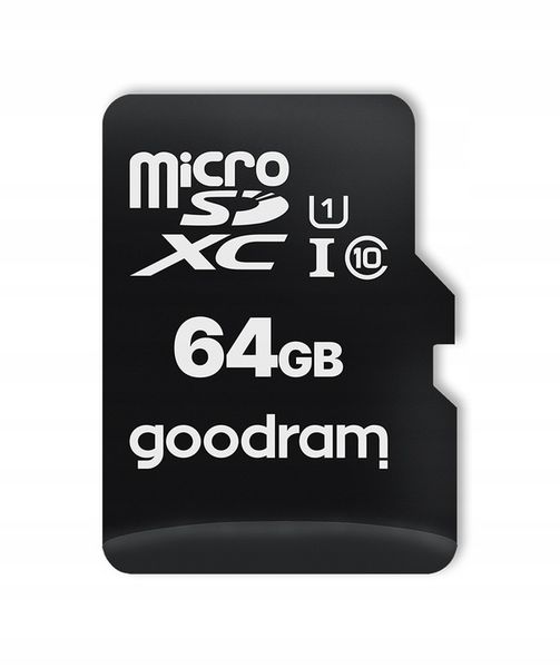 Karta pamięci GOODRAM micro SD SDXC 64GB + ADAPTER zdjęcie 2