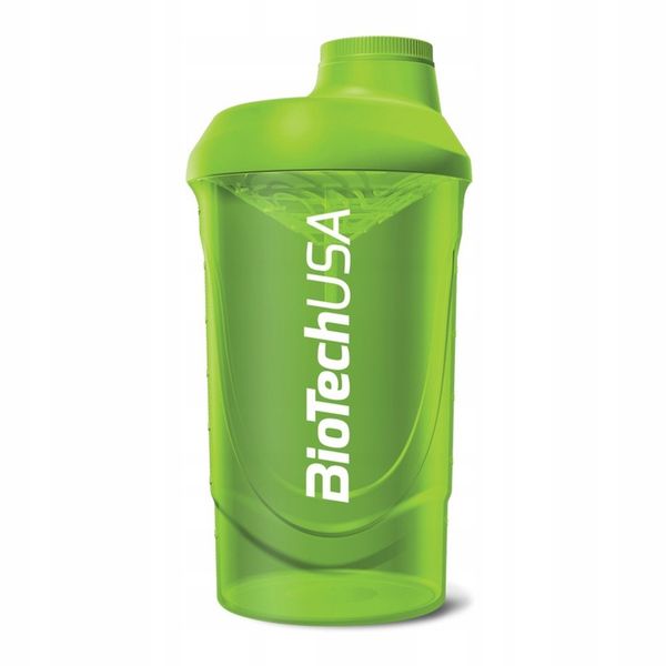 BioTech USA - Shaker Biotech Wave - 600 ml Zielony zdjęcie 1