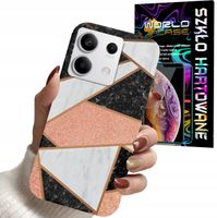 ETUI DO XIAOMI NOTE 13 5G - GEOMETRYCZNE WZORY DLA KOBIET PLECKI + SZKŁO