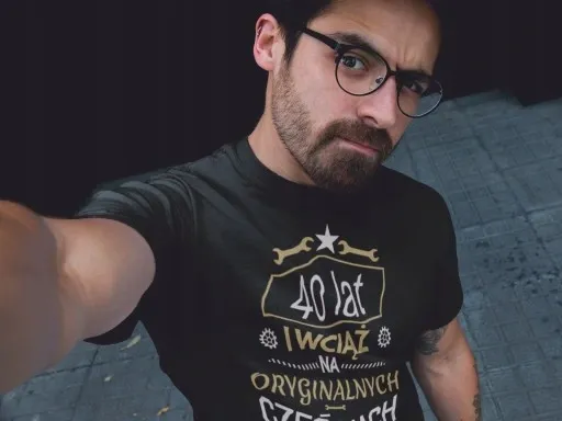 ORYGINALNA KOSZULKA NA URODZINY DOWOLNY WIEK 16-99 zdjęcie 8