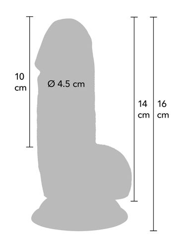 Realistic Dildo Pvc 14 Cm na Arena.pl