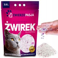 ŻWIREK SILIKONOWY DLA KOTA KOTÓW WYDAJNY ZWIERZOPASJA KOMPLET 8 x 3,8L