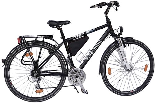 SAKWA NA RAMĘ ROWEROWĄ, TORBA ROWEROWA TRÓJKĄT, czarna na Arena.pl