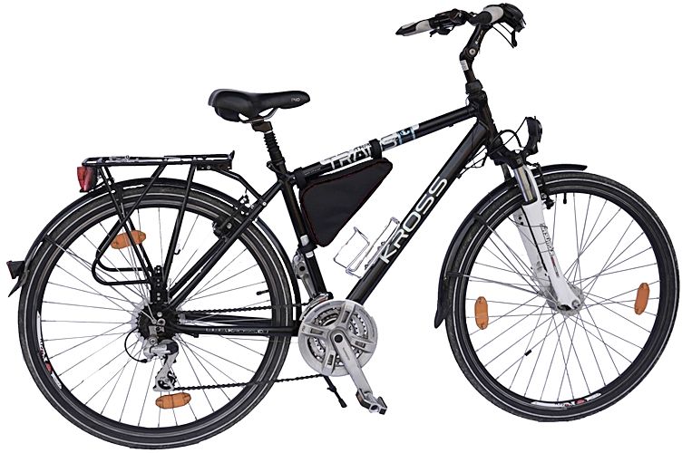 SAKWA NA RAMĘ ROWEROWĄ, TORBA ROWEROWA TRÓJKĄT, czarna zdjęcie 6