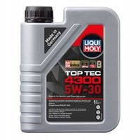 LIQUI MOLY TOP TEC 4300 5W30 SM/CF A1/B1/A5/B5 C2 FIAT HONDA MAZDA 1 L 2323