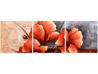 90X30CM AUTORSKIE MAKI TRÓJ OBRAZ