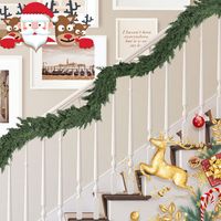 GIRLANDA ŚWIĄTECZNA 2.7M SZTUCZNA CEDROWA NA KOMINEK OKNO ŁAŃCUCH