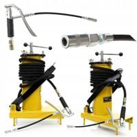 Smarownica tawtownica nożna 3l wąż 4 m kraft&dele KD1440