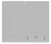 Płyta indukcyjna Electrolux Slim-fit EIV63440BS 4 Pola Srebrny