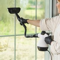 MYJKA PAROWA RĘCZNA MOP PAROWY CZYŚCIK DO OKIEN FUG TAPICERKI ZESTAW 1500W