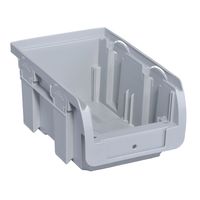 Pojemnik magazynowy szary 102x160x75 mm