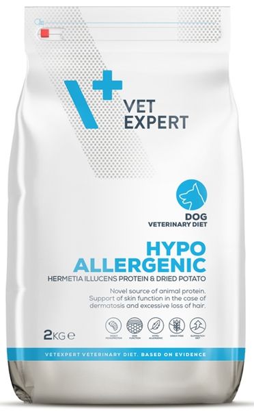 4T Veterinary Diet Dog Hypoallergenic Insect 2kg zdjęcie 2