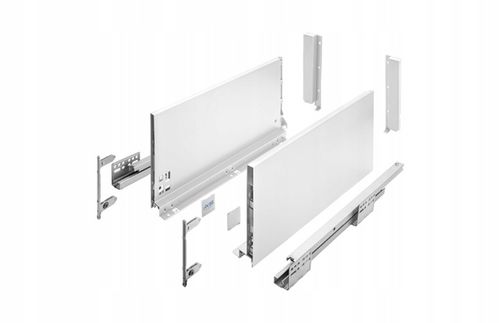 SZUFLADA GTV AXIS PRO 450C1 WYSOKA L450 H167 BIAŁA CICHY DOMYK WYSUW na Arena.pl