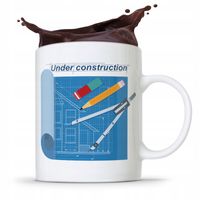 Kubek Architekta Projektanta Under Construction Z Nadrukiem Ze Zdjęciem