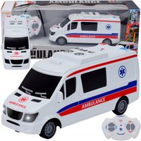 AUTO AMBULANS SAMOCHÓD ZDALNIE STEROWANY PILOT RC NA BATERIE POGOTOWIE