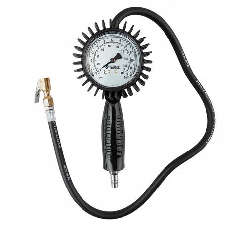 PISTOLET DO POMPOWANIA KÓŁ MANOMETR I-470 REDATS na Arena.pl