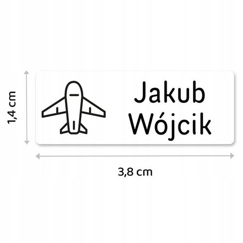 PIECZĄTKA COLOP IMIENNA do znakowania UBRAŃ ODZIEŻY dla DZIECI z IMIENIEM na Arena.pl