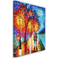 Emaga Obraz na płótnie, Jesienne drzewa w parku - 70x100