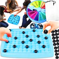 MAGNETYCZNE KULKI GRA RODZINNA EDUKACYJNA PLANSZOWA LOGICZNA SZACHY ZESTAW