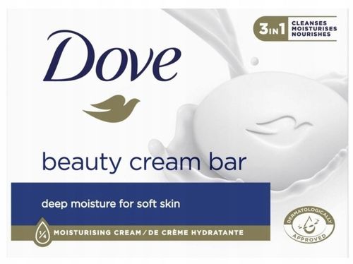 Mydło Dove w Kostce 3w1 Kremowe Beauty Cream Bar 10x90g na Arena.pl