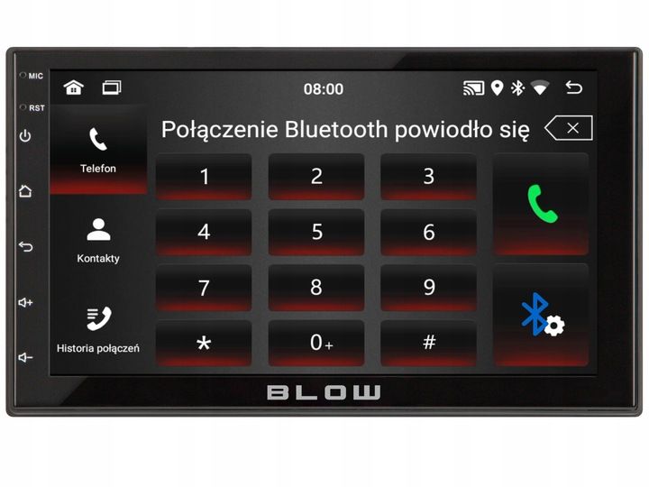 RADIO SAMOCHODOWE ANDROID 12 BLUETOOTH CARPLAY ANDROID AUTO MIRROR zdjęcie 15