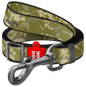 Regulowana mocna smycz dla psa WauDog Rozmiar S 15mm/152-183cm MILITARY