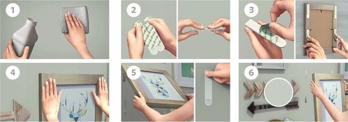 Command rzepy do wieszania obrazów bez wiercenia do 5 kg zestaw na Arena.pl