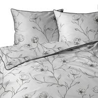 Pościel bawełniana PERKAL 160x200cm z lamówką + luksusowa TOREBKA