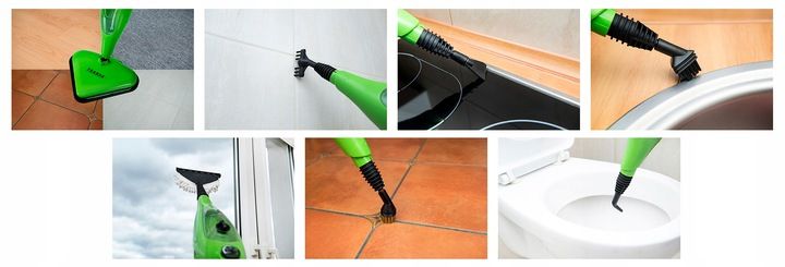 Mop Parowy WIELOFUNKCYJNY 12 końcówek 4,2 BAR Transa Electronics 2000W zdjęcie 8