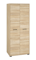Szafa Garderoba 2- Drzwiowa 2D 80 cm Sonoma Jasna KARLO ML