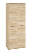 Szafa Garderoba 2- Drzwiowa 2D 80 cm Sonoma Jasna KARLO ML
