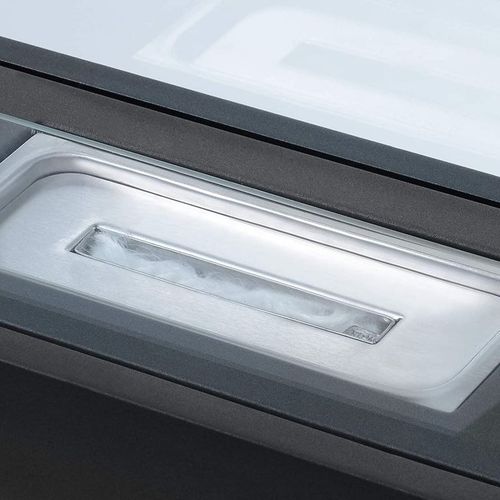 Kominek stołowy ze stali nierdzewnej, czarny, 350 x 182 x 14 na Arena.pl