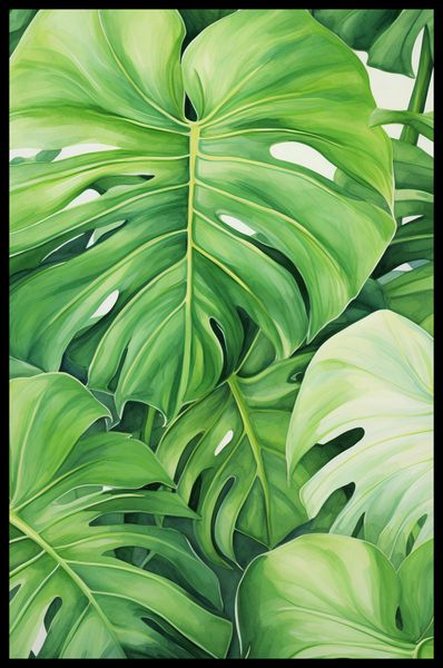 Plakat 53x81cm Tajemnice Liści zdjęcie 2