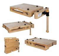 Mobilne przenośne imadło do stołu roboczego strugnicy stolarskiej 4 imaki