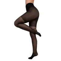 bye bra control slim 40 rajstopy wyszczuplające czarny l